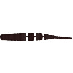 Мягк.приманки LureMax STITCH STICK 1,5''/4,5см, LSSS15-006 Black (10 шт.)